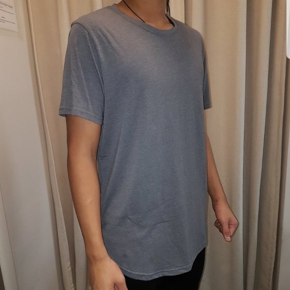 Kuwalla Tee easy scoop, curved hem tee/t-shirt, size large - Picture 2 of 5